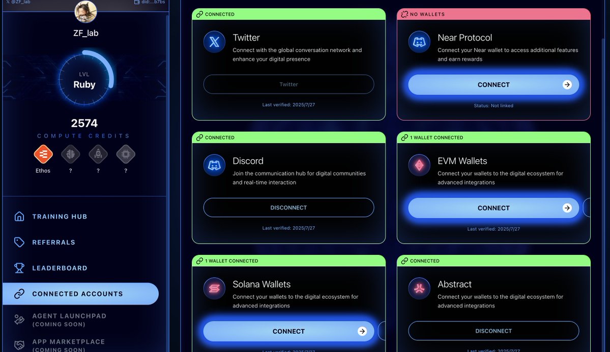 ZF_lab's tweet image. 现在的 @ethos_network 让我想起当初的 Lens 。一堆项目围绕着做生态,现如今能撑下去的寥寥无几。一手王炸打的稀巴烂。
现在的Ethos更像一个社交信誉,把社交账号的权重更加数据化。所以有一个 “web3 大众点评”之称
刚出来的@ConsumerFi 可以去搞搞,就15个邀请码:consumerfi.ai/app?referral_c……