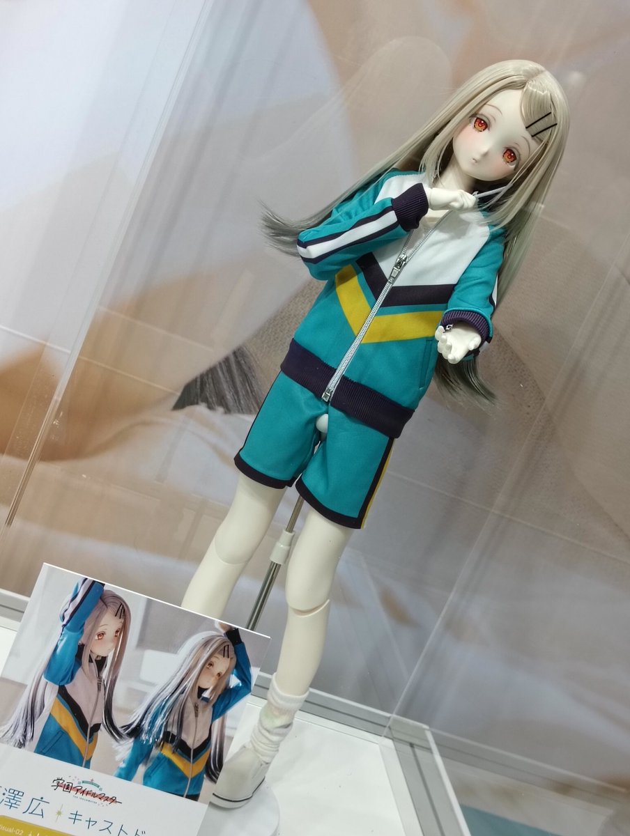 tuteseya's tweet image. 学マス広ドール、
実在感ハンパない
#WF2025S