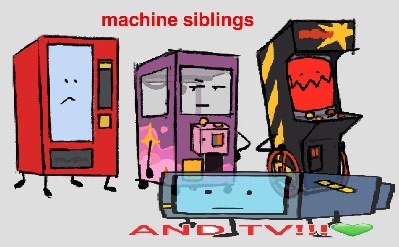 some robo gijinkas from september 2024 I never posted!  and tv I guess, which is actually recent

#starrunosc #objectshows #digitalart