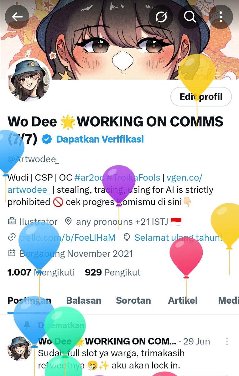 I turn a year older today! ⭐💫