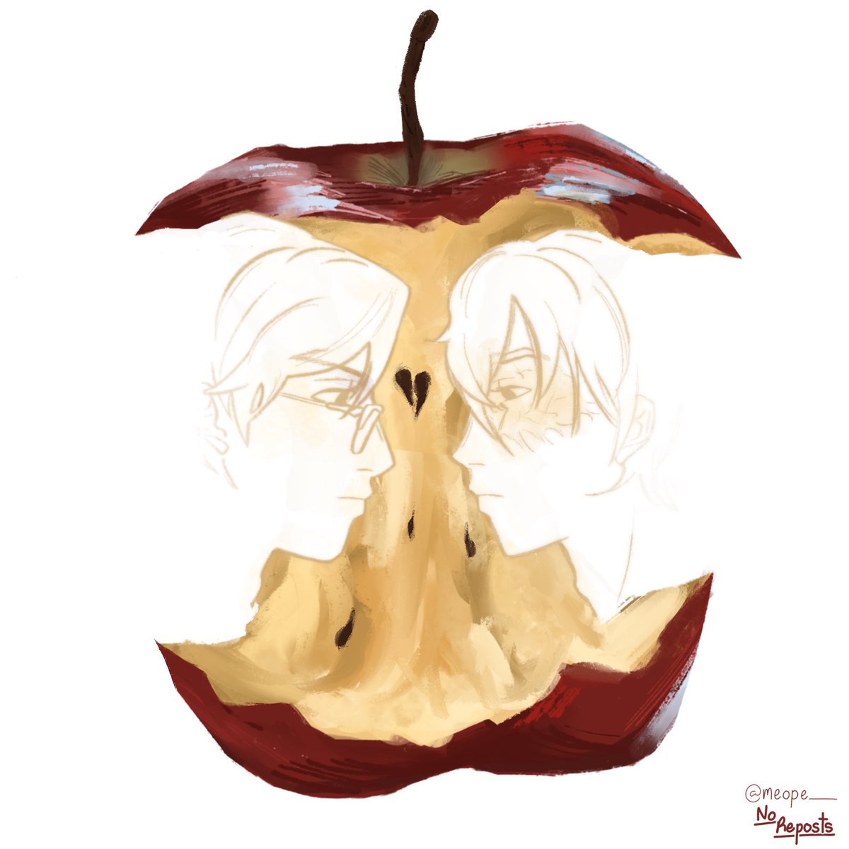 meope__'s tweet image. todoiida but that apple trend .. #todoiida #art #mha #bnha