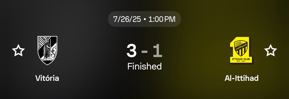 messsssssii1's tweet image. Another Day of “Ronaldo was right about Saudi”
This time its Saudi League Champions against mid table Portugese League’s Team
