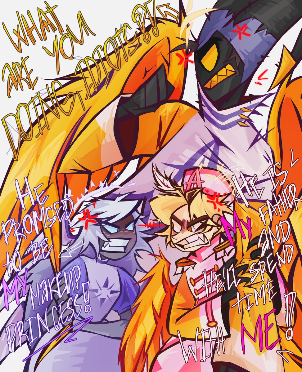 KIRKAURINE's tweet image. I love family dramas😇
I haven&apos;t advertised my playlist for a long time… open.spotify.com/playlist/0HrJ7…
#HazbinHotel #HazbinHotelFanart #hazbinhotelemily #HazbinHotelAbel #HazbinHotelAdam