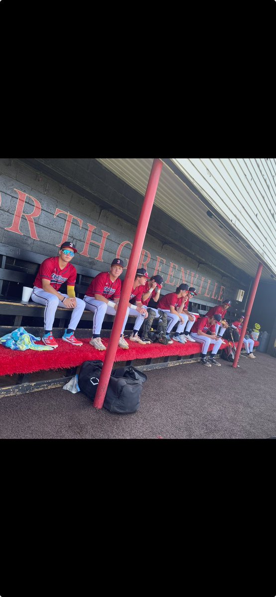 3up_3downbb's tweet image. 16U Red secures the 1 Seed in the Clemson University showcase in South Carolina.
They return tomorrow at 4 PM for the Championship game. @DynamicBaseball