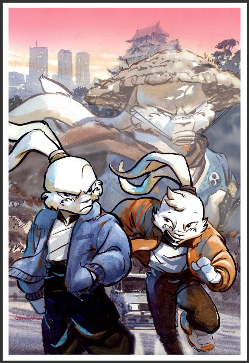 Jared_Cullum's tweet image. Hey!! The cat is officially out of the bag and i can FINALLY talk about this! Thank you all who attended the announcement at SDCC today and those that made it to the signing for the new book series “Usagi Yojimbo: Kaito ‘84”, new Usagi series coming next year…