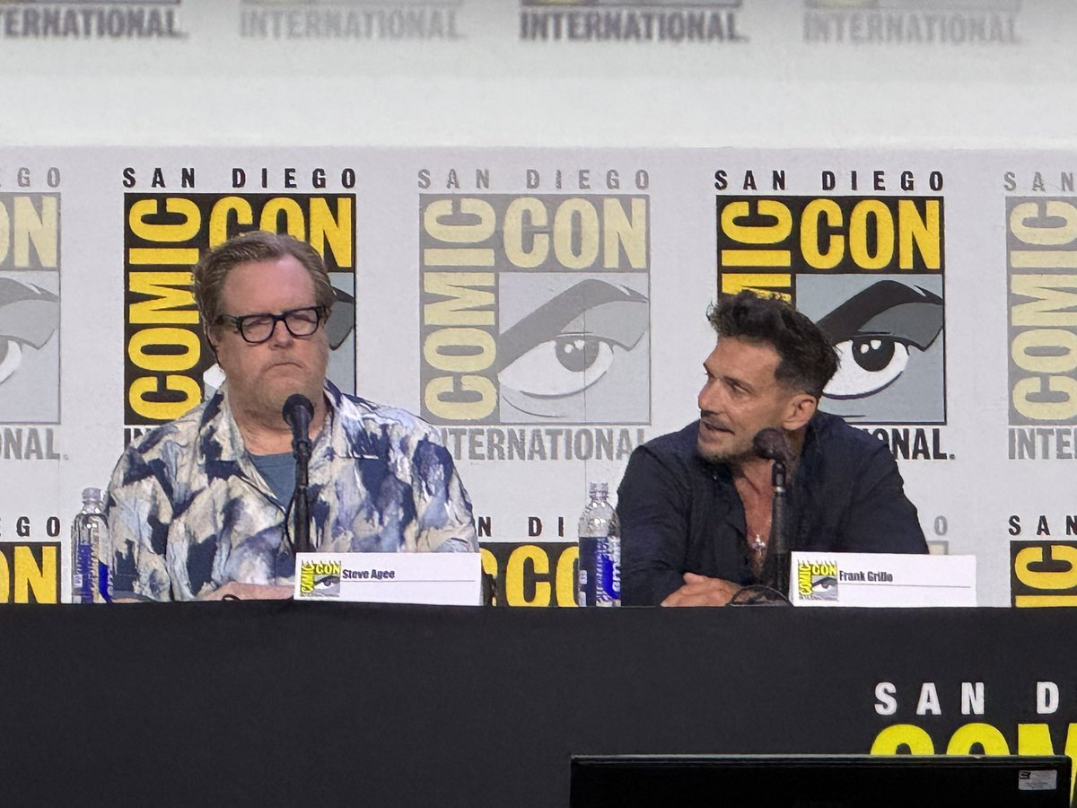 eavoss's tweet image. Frank Grillo says that Rick Flag Sr is finally in a position to avenge his son’s death by getting his hands on Peacemaker this season.