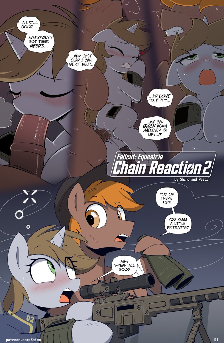 Page 1, it begins 🐴☢️