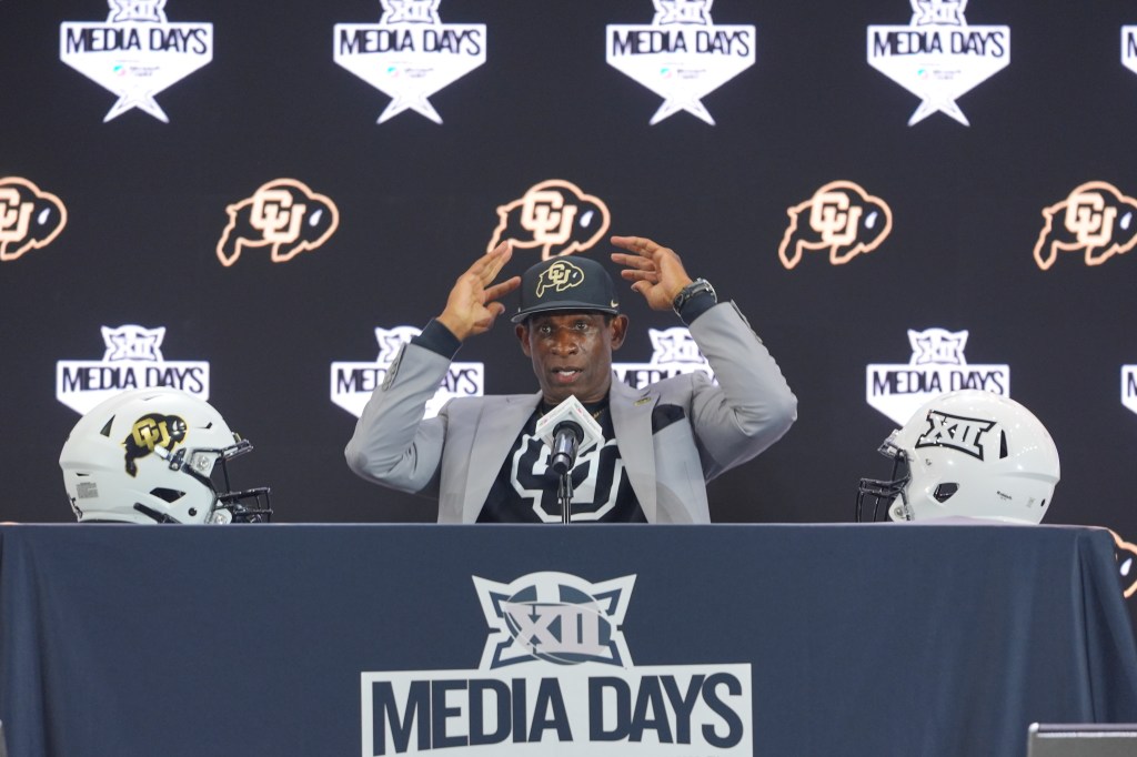 dailycamera's tweet image. Camp preview: Coach Prime ready to get third season with CU Buffs underway trib.al/bfDWUqV