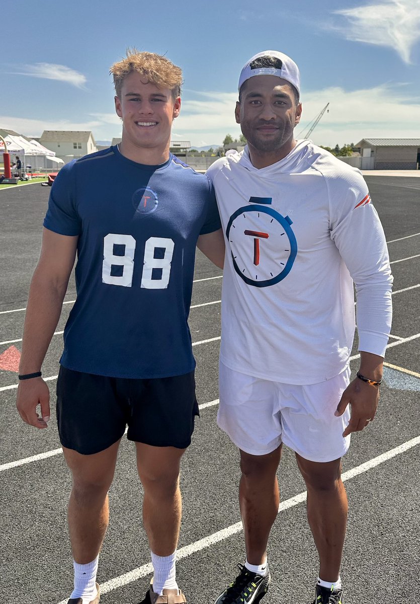 HendersonJack27's tweet image. Big thanks to @TrackitSports for putting on a first-class combine today. Everything was verified with professional-grade equipment and run by a great staff. Grateful to Porter Gustin @PorterGustin , Harvey Langi @LANGI21 , and the team for creating something special. Incredible…