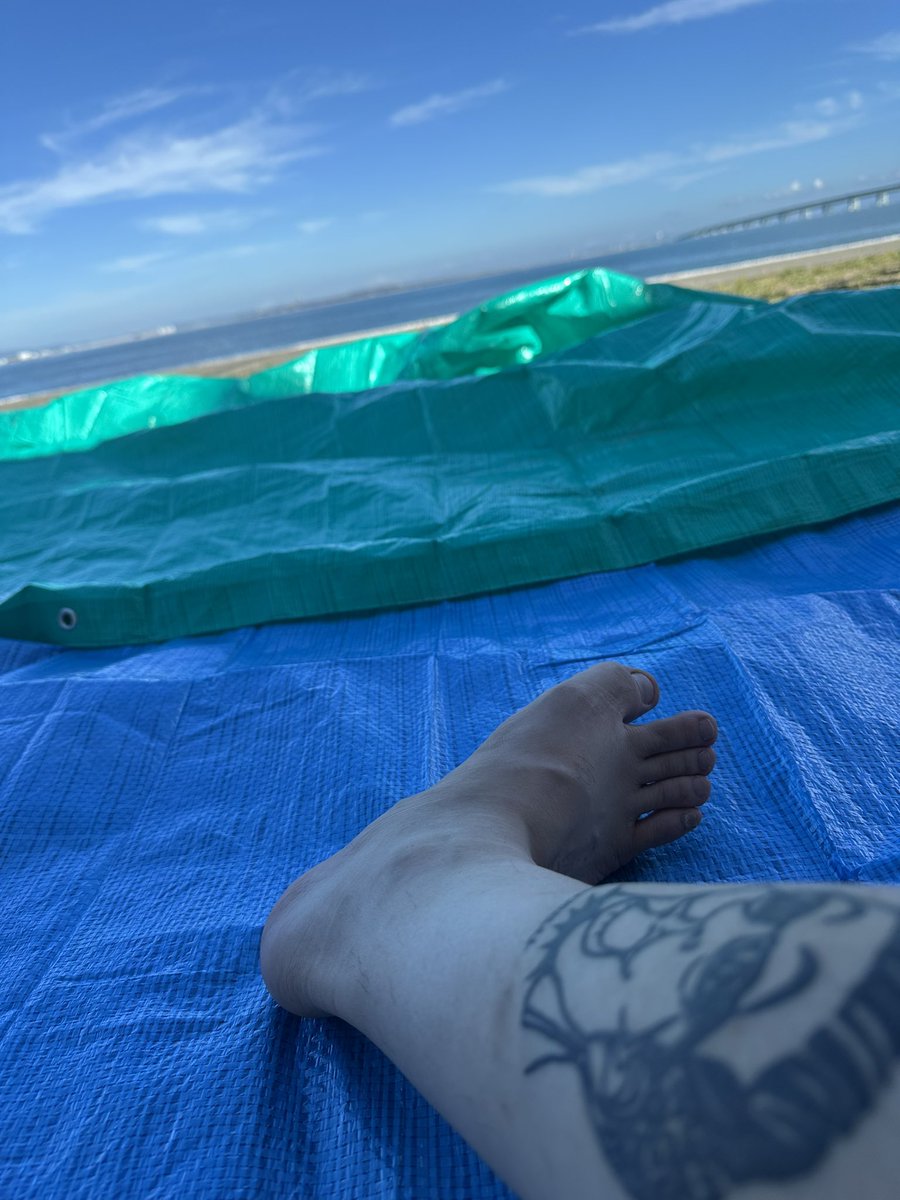 PeakyBar's tweet image. じゃんぼ、ほら海やで