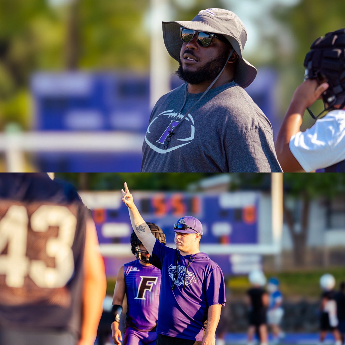 FosterHSFB's tweet image. Thanks to our very own Coach O and Coach Jackson for building and facilitating the Lineman Challenge portion of our Summer Series!!!! This opportunity has provided great competition and fun for the guys in the trenches that don’t get much credit during the season!!!