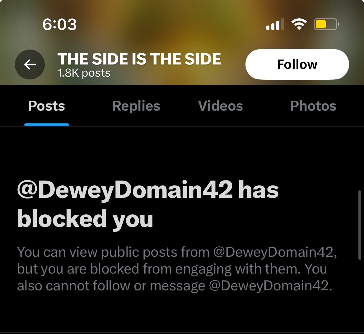 tezDoesIt's tweet image. Another tough guy bites the dust. Kiss my ass loser @DeweyDomain42