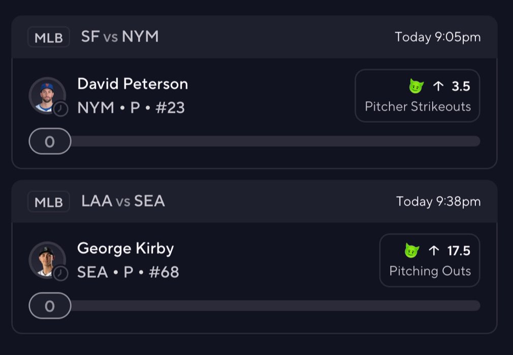 ProfitOffProps's tweet image. MLB Late Night Lock ๐ ๐
$25 TO A FOLLOWER IS THIS DOESNโT CASH ๐ฐ
For more free plays: discord.gg/fNEKarnnYw