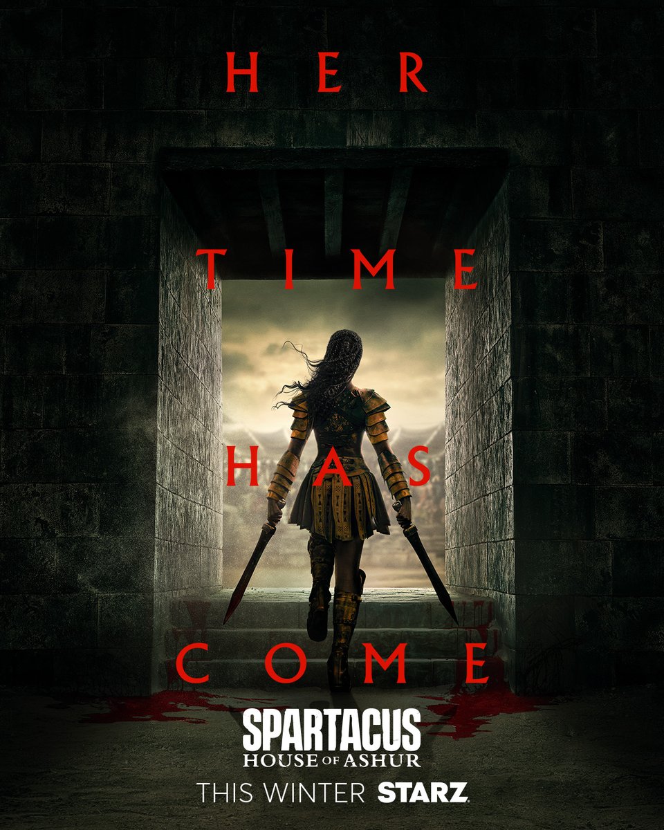 Achillia has arrived, and she didn’t come to play. Spartacus: House of Ashur premieres this winter on STARZ.