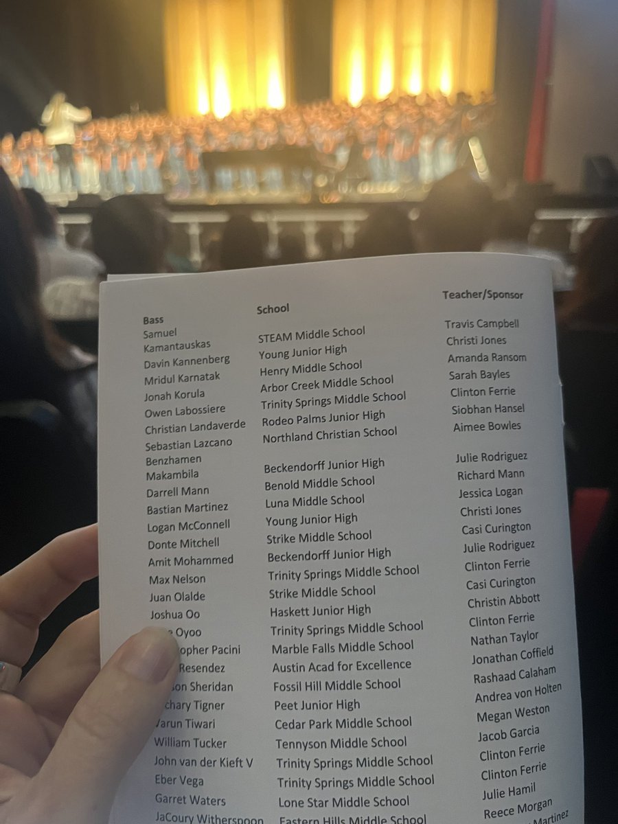 Haskett Junior High Choir (@haskettchoir) on Twitter photo <a href="/HaskettJH/">Haskett Junior High</a> was well represented at the 2025 Junior High All State Choir. Way to go Josh! #wearehaskett <a href="/HaskettJH/">Haskett Junior High</a> was well represented at the 2025 Junior High All State Choir. Way to go Josh! #wearehaskett
