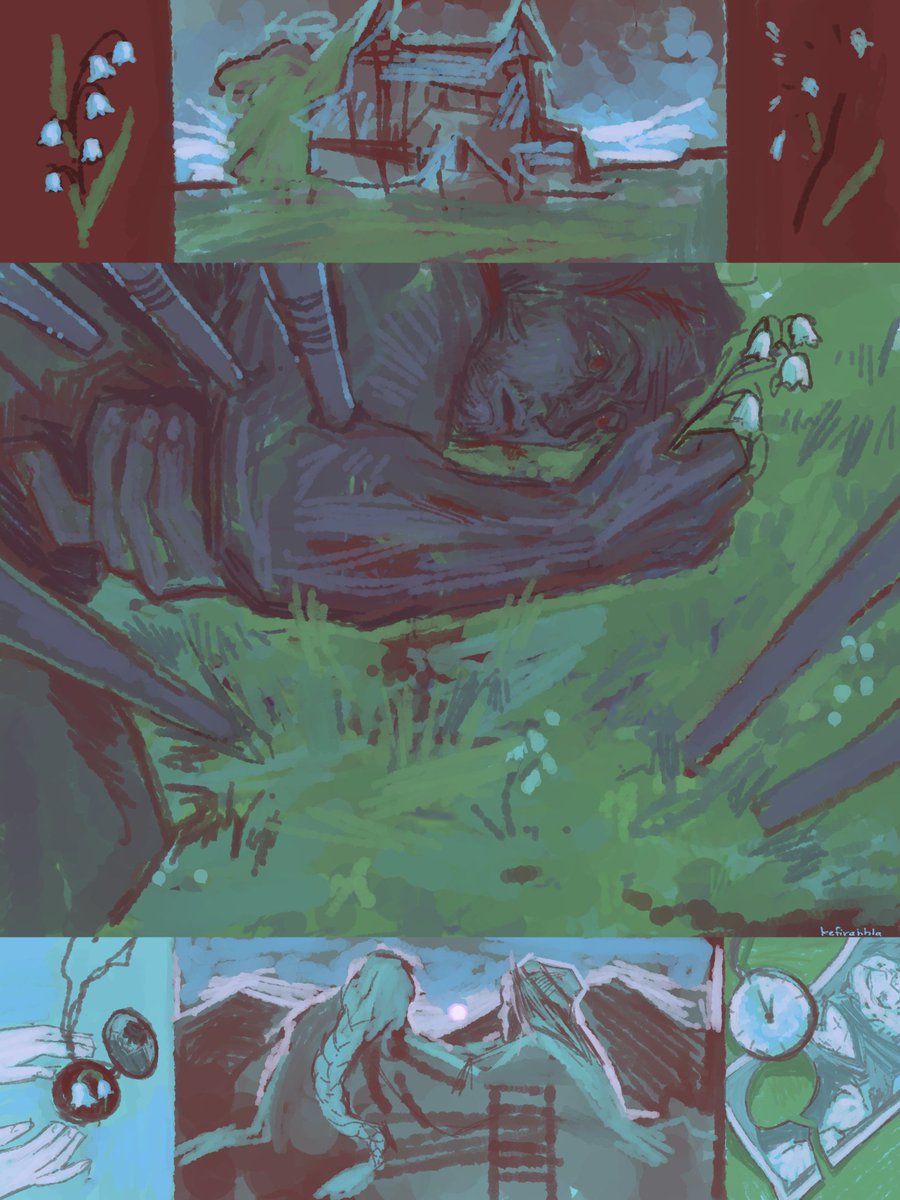 kefirahhla's tweet image. i love using the same colors but in different proportions