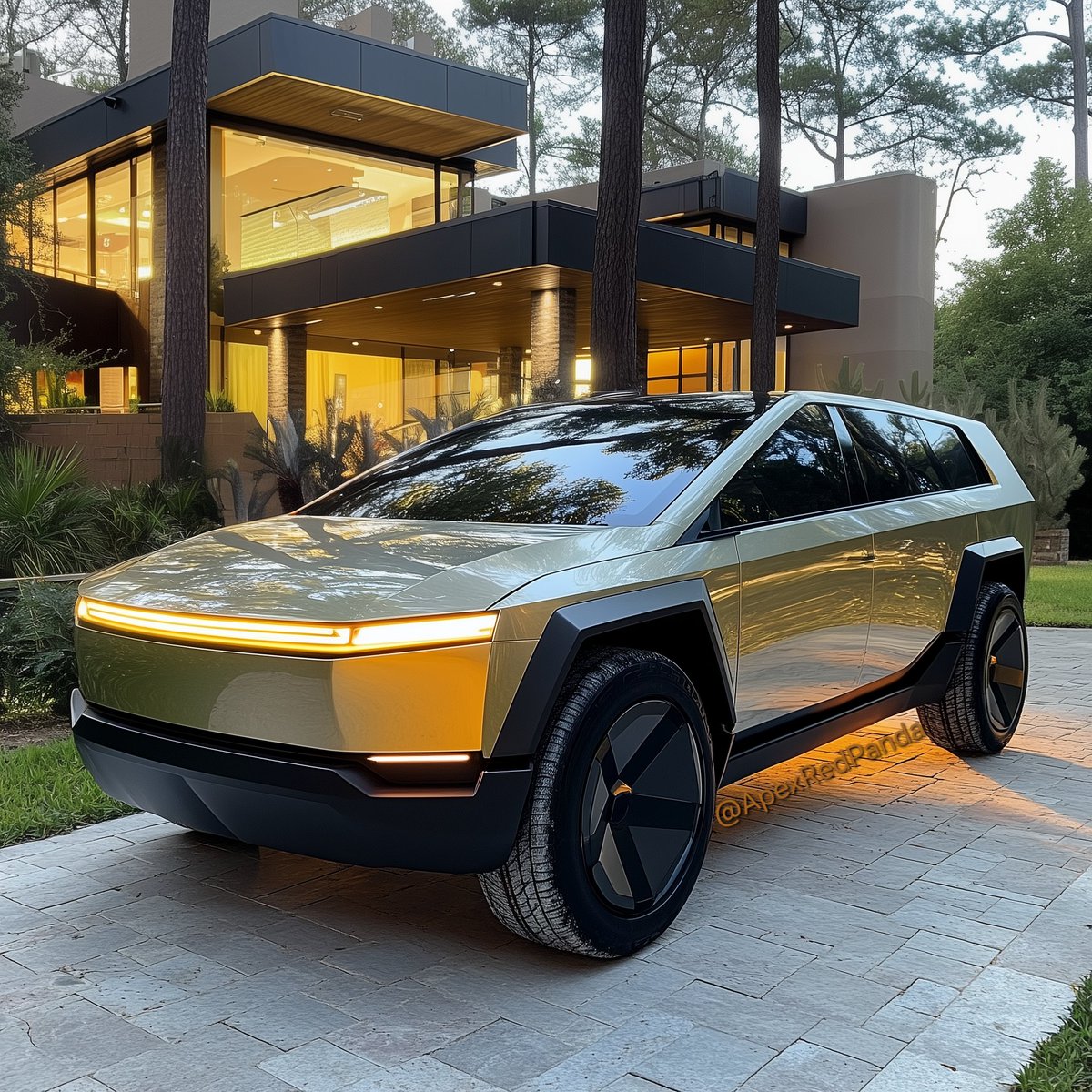 ApexRedPanda's tweet image. We need the Tesla CyberXL full sized SUV