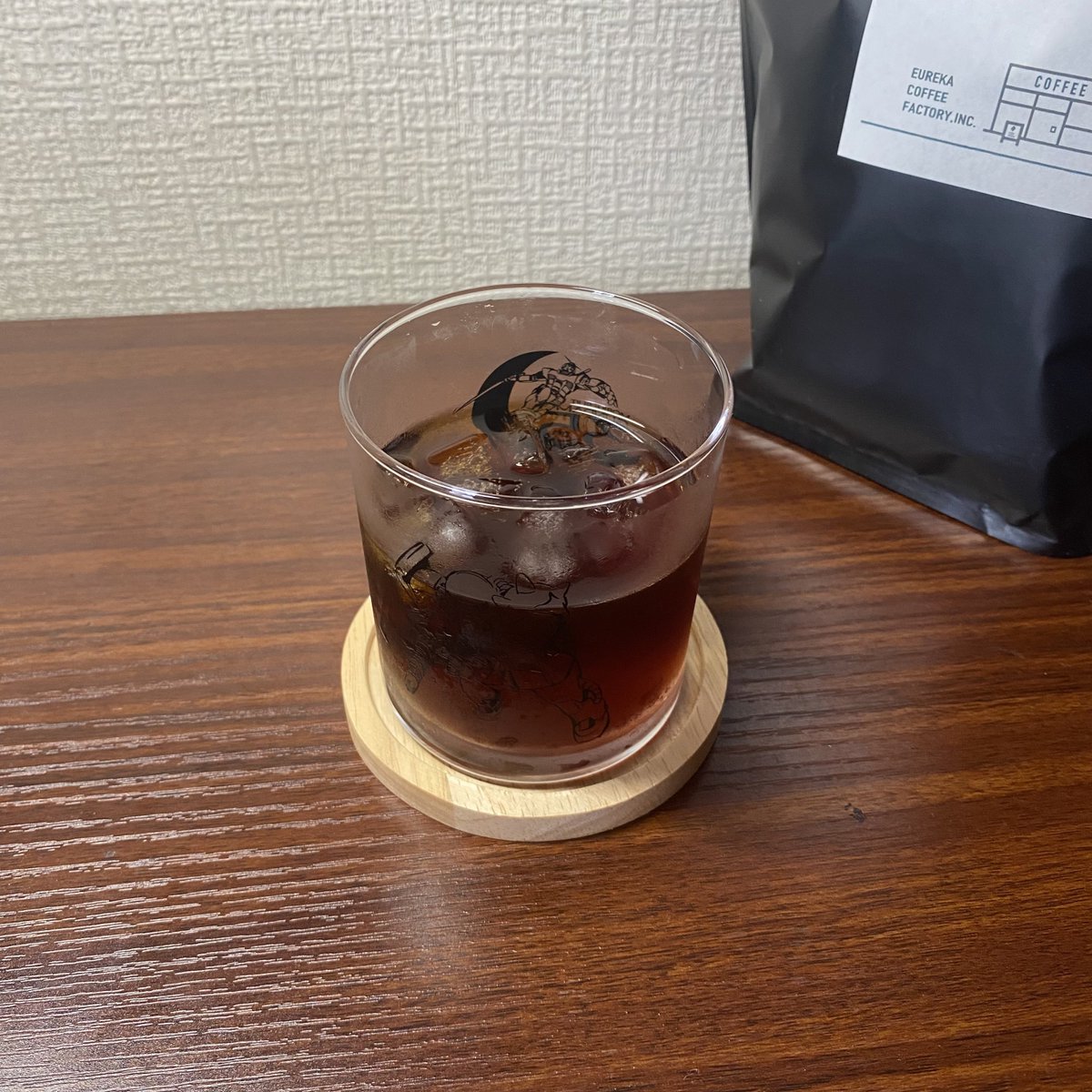 soi_ocha's tweet image. おはよう日曜✧٩(ˊωˋ*)و✧
エウレカコーヒーさんの水出しコーヒー頂いております
