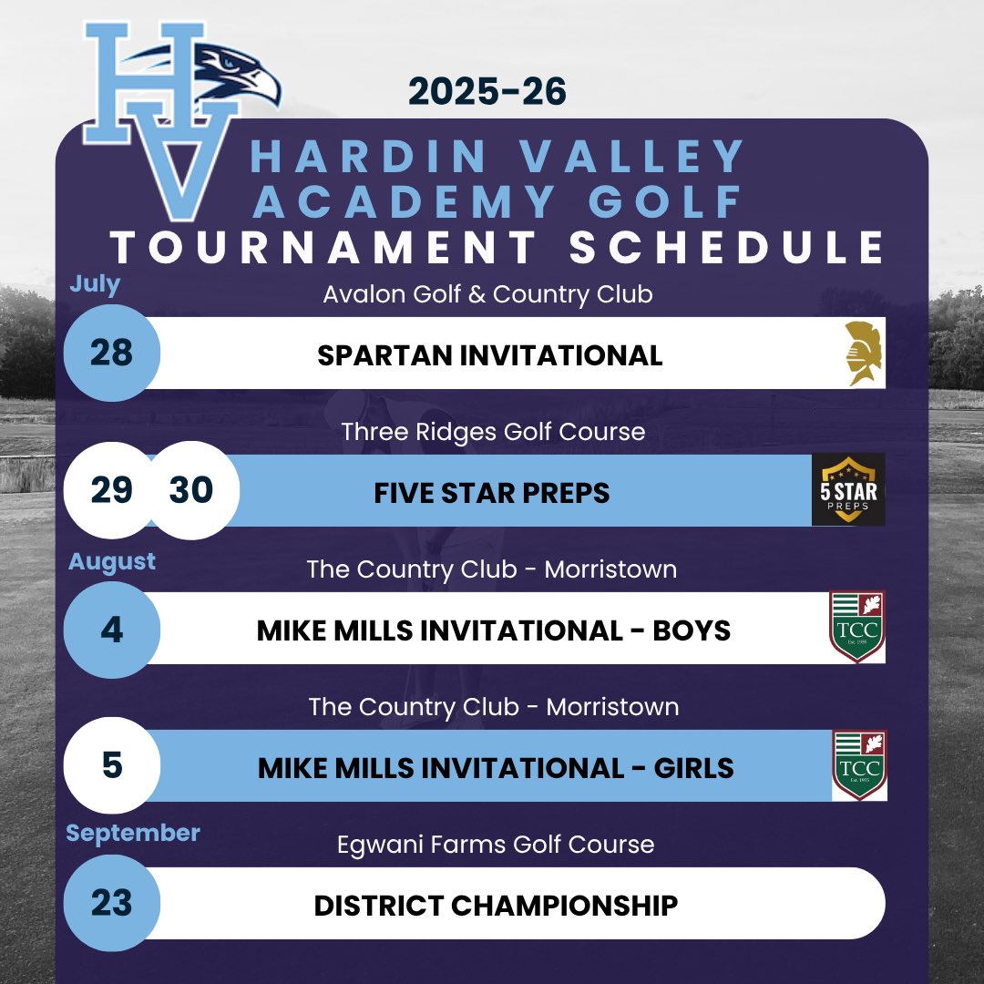 HVAGolf's tweet image. It’s time for another season of high school golf! @HVAAC @hva_athletics @HVAHawks @Avalon_Golf @5StarPreps