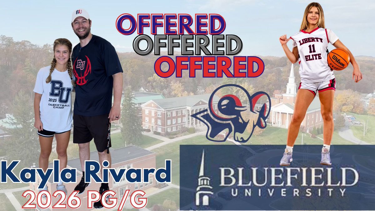Kayla Rivard ‘26 (@kayla_rivard) on Twitter photo I’m thankful to receive an offer to play basketball at Bluefield University! Thank you <a href="/coachwrightBU/">Jake Wright</a>! <a href="/LCAbulldogsGBB/">LCA Girls Basketball</a> <a href="/LibertyElite17U/">Liberty Elite 17U</a> I’m thankful to receive an offer to play basketball at Bluefield University! Thank you <a href="/coachwrightBU/">Jake Wright</a>! <a href="/LCAbulldogsGBB/">LCA Girls Basketball</a> <a href="/LibertyElite17U/">Liberty Elite 17U</a>