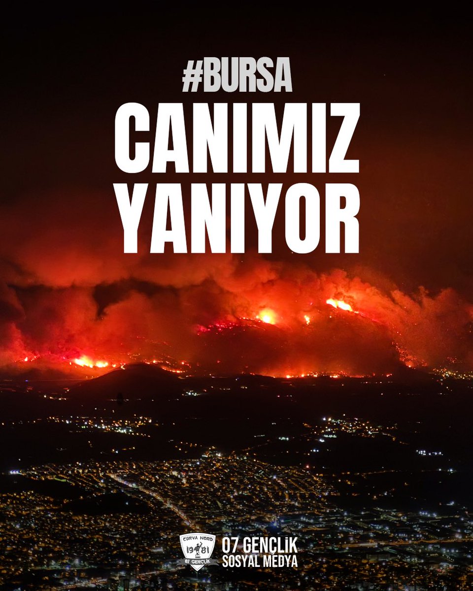 Bursa’da çıkan yangın hepimizin içini dağladı. Yaşanan bu acı olaydan etkilenen herkese geçmiş olsun dileklerimizi iletiyor, yangınla mücadele eden tüm görevlilere kolaylıklar diliyoruz.