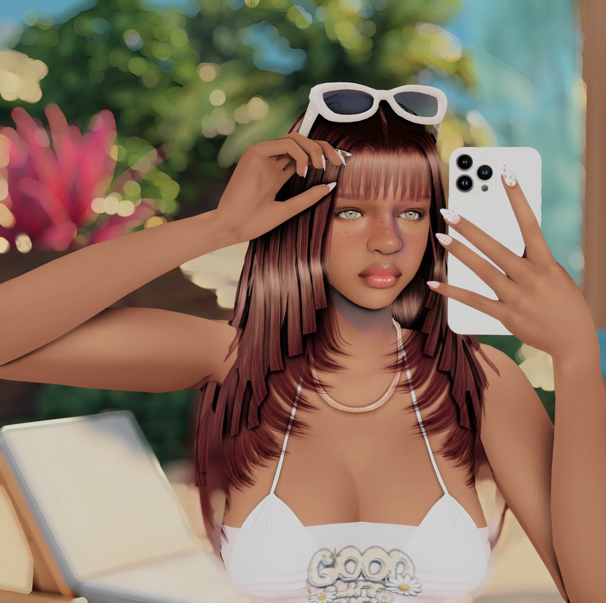 MariaRazzz's tweet image. Sulani time! 💙 #ShowUsYourSims #Sims4