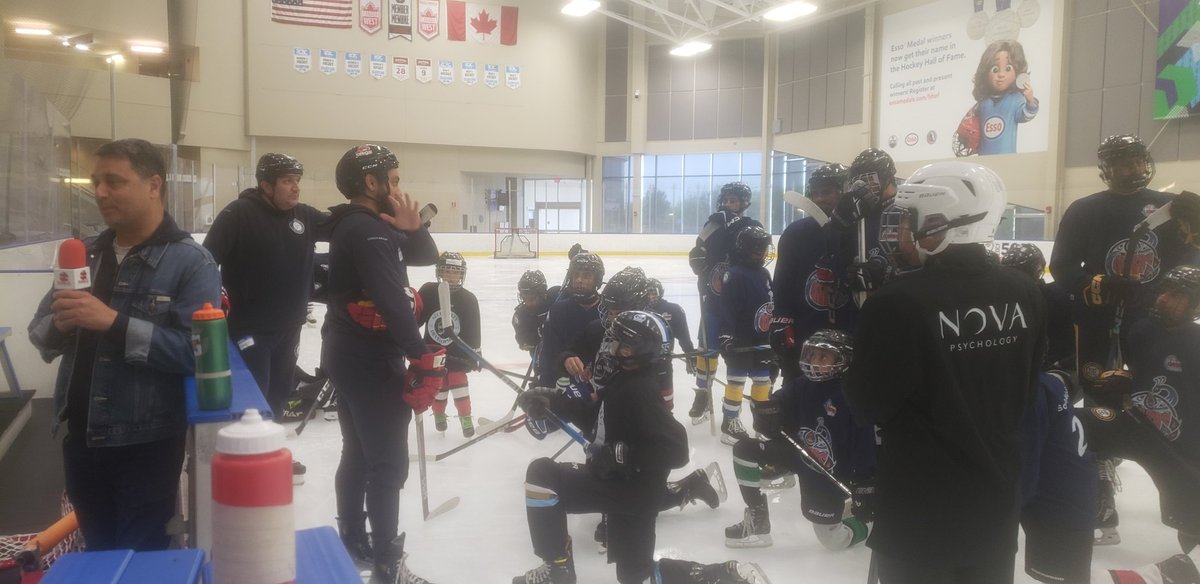 Avry's tweet image. Love the work being done in #YEG to make hockey more inclusive at the first South Asian Hockey Summit! We'll have some stuff on it for Avrysports: