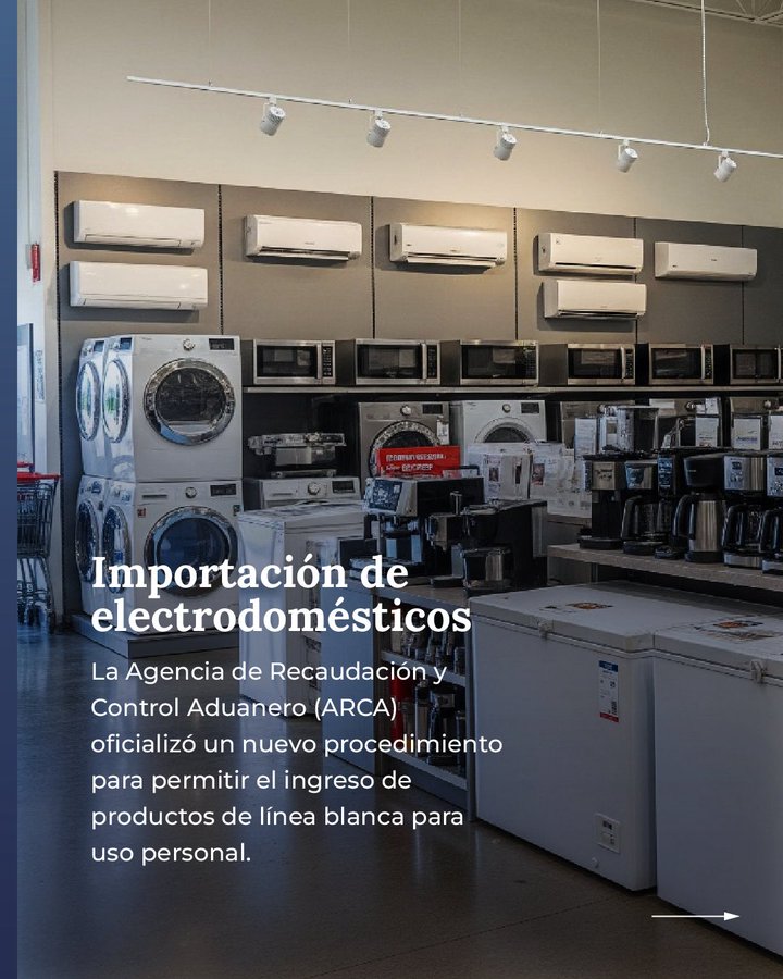🇦🇷 Se HABILITA la IMPORTACIÓN de ELECTRODOMÉSTICOS <a href="/JMilei/">Javier Milei</a>