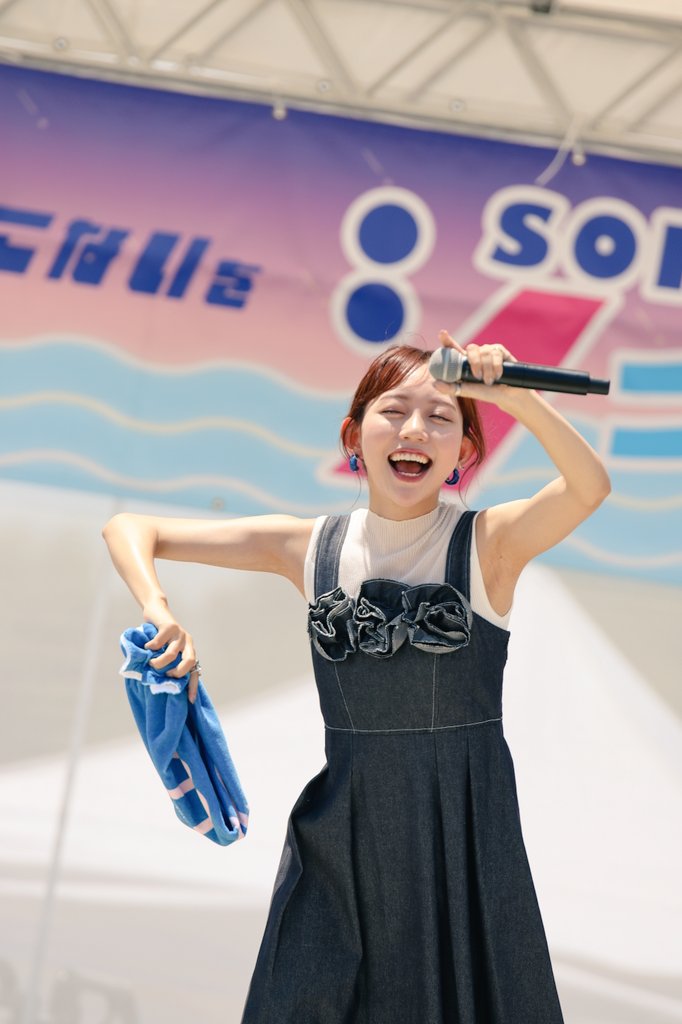 hasa4985's tweet image. サマーバイブス☀🌴🌊🎶
#野島樺乃 さん。