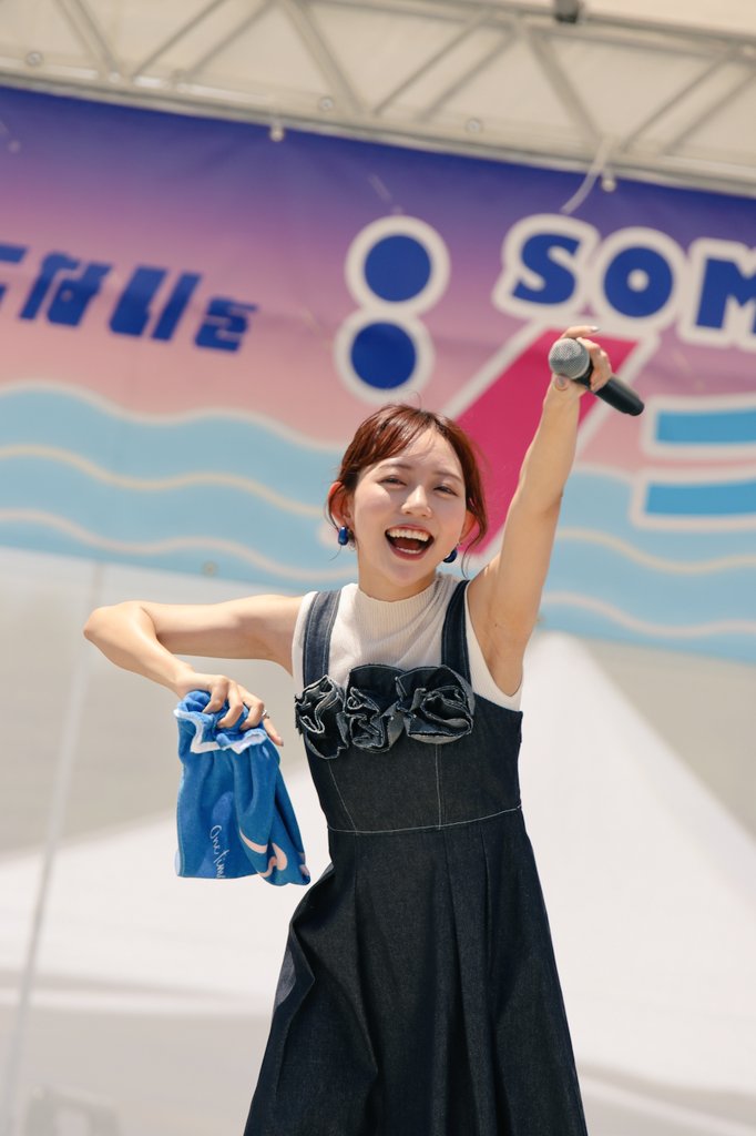 hasa4985's tweet image. サマーバイブス☀🌴🌊🎶
#野島樺乃 さん。
