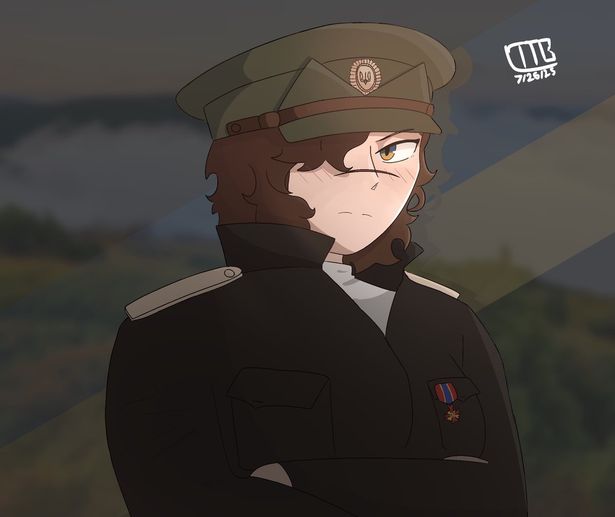 tigertankbeans's tweet image. Ukraine (Red Flood)