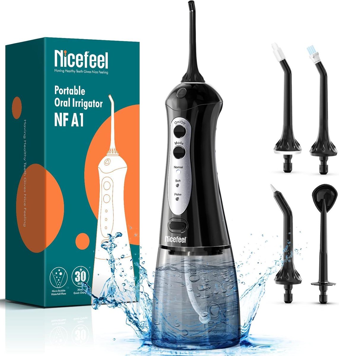 stealsrus_com's tweet image. ⚡STEAL⚡
51% Off
Cordless Water Dental Flosser
$14.81 + Free Shipping (Orig price $29.99)
amazon.com/Nicefeel-Water…