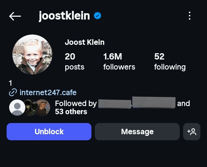 appeltheforeign's tweet image. blocking joost klein until he releases hypochondrie