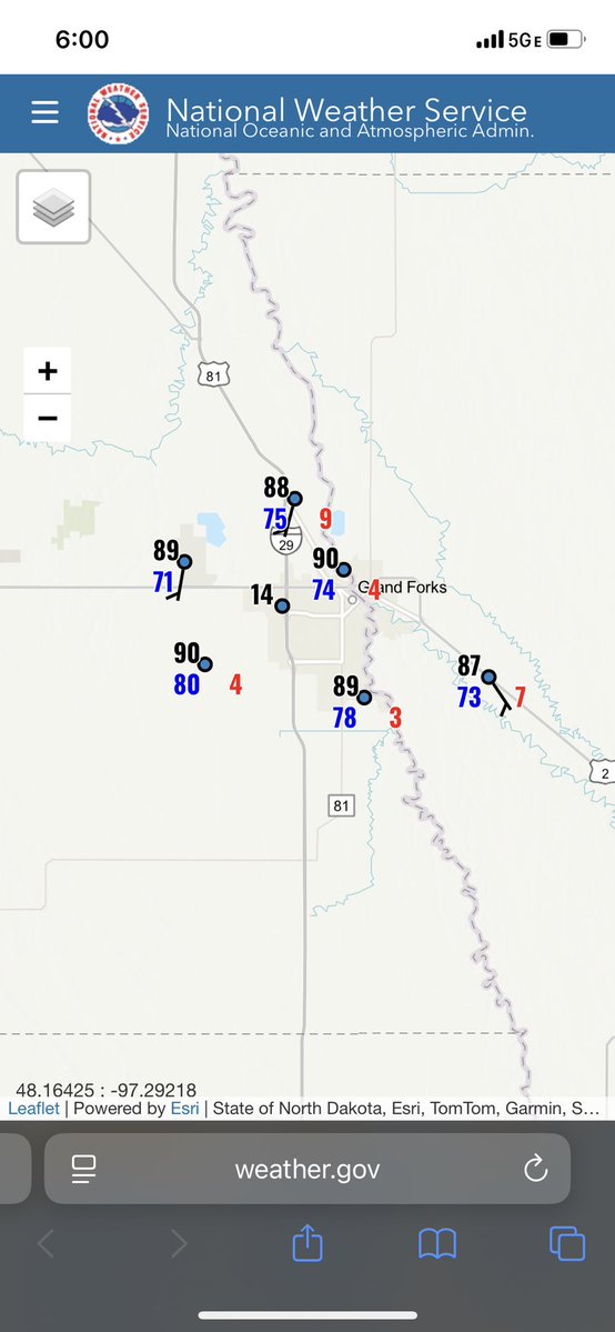 Wx_Jones's tweet image. Ideal summer conditions 👌 🥵 💦 

#ndwx #mnwx #moist
