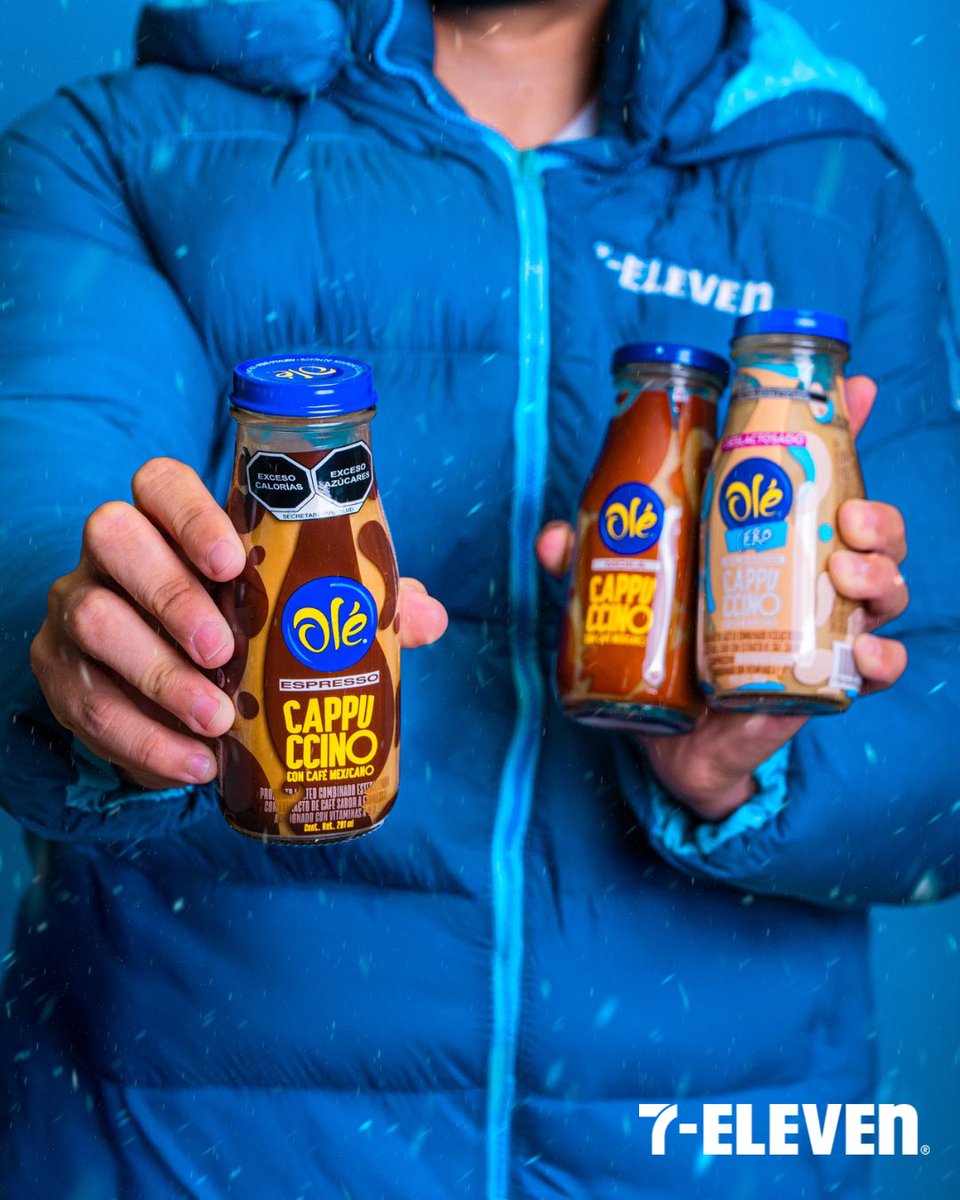 7ElevenMexico's tweet image. Uno para mí, otro para mí, y el gratis… también para mí. 🫣 Cancela el calor como se debe. ☕️❄️