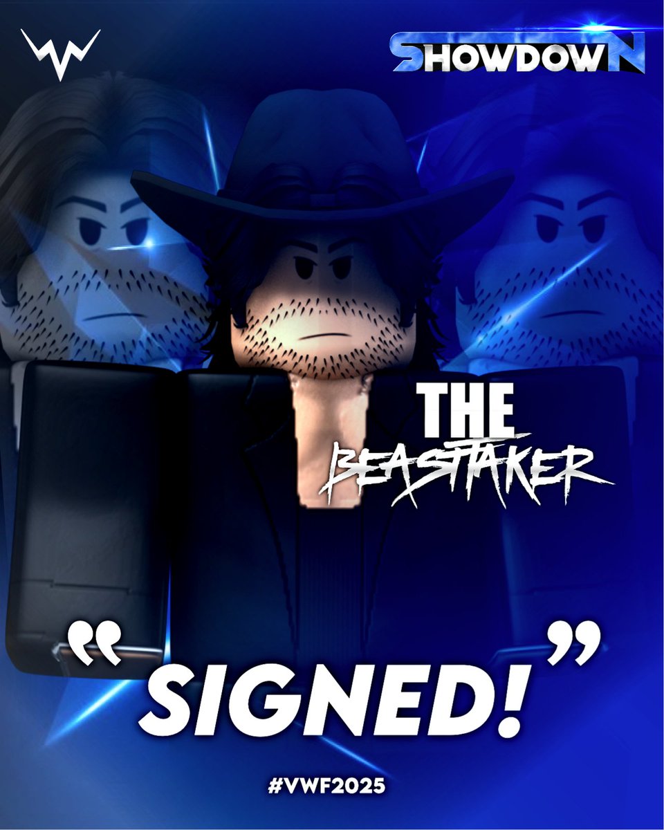 The BEASTTAKER has officially signed to the ShowDown roster! 🪦

Catch him LIVE on the debut of ShowDown🔥 #VWF2025 #ShowDown