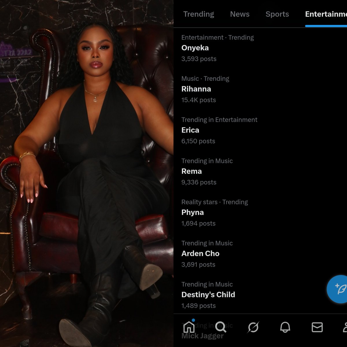 CallherRoxy's tweet image. The Queen amongst Queens,looks good on a throne,
#OnyekaAnitaChigbo
