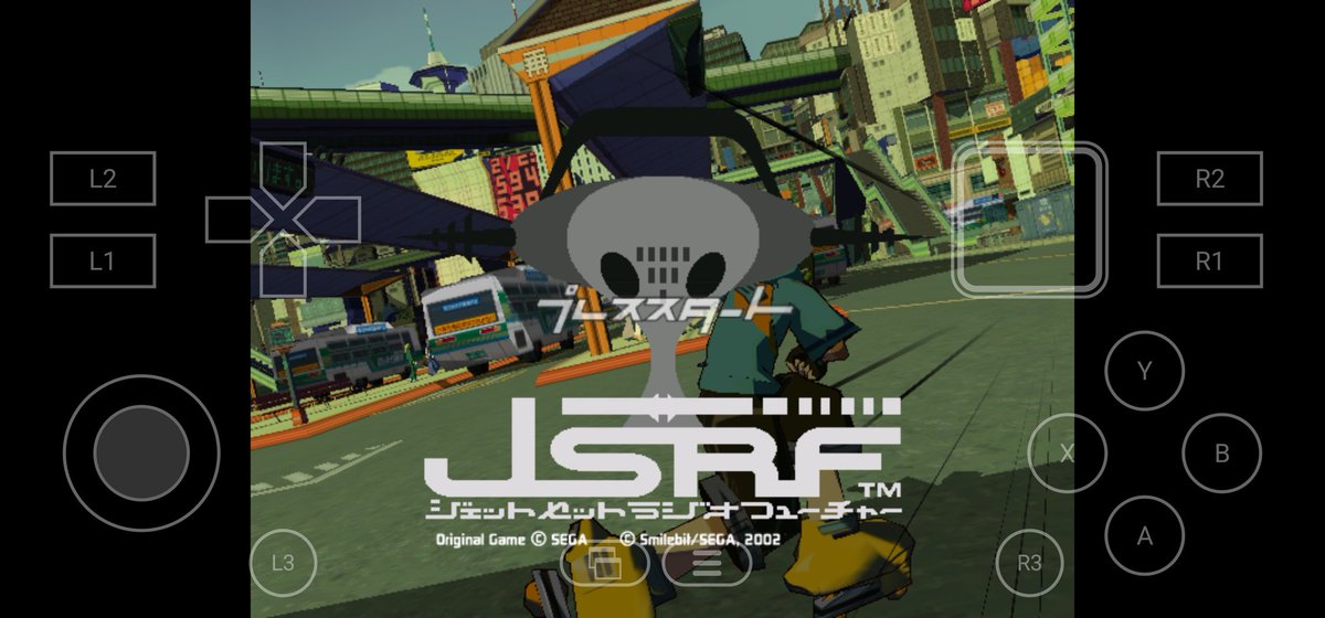 VIPofGOLD's tweet image. AndroidスマホでJSRF動いた
#ジェットセットラジオ