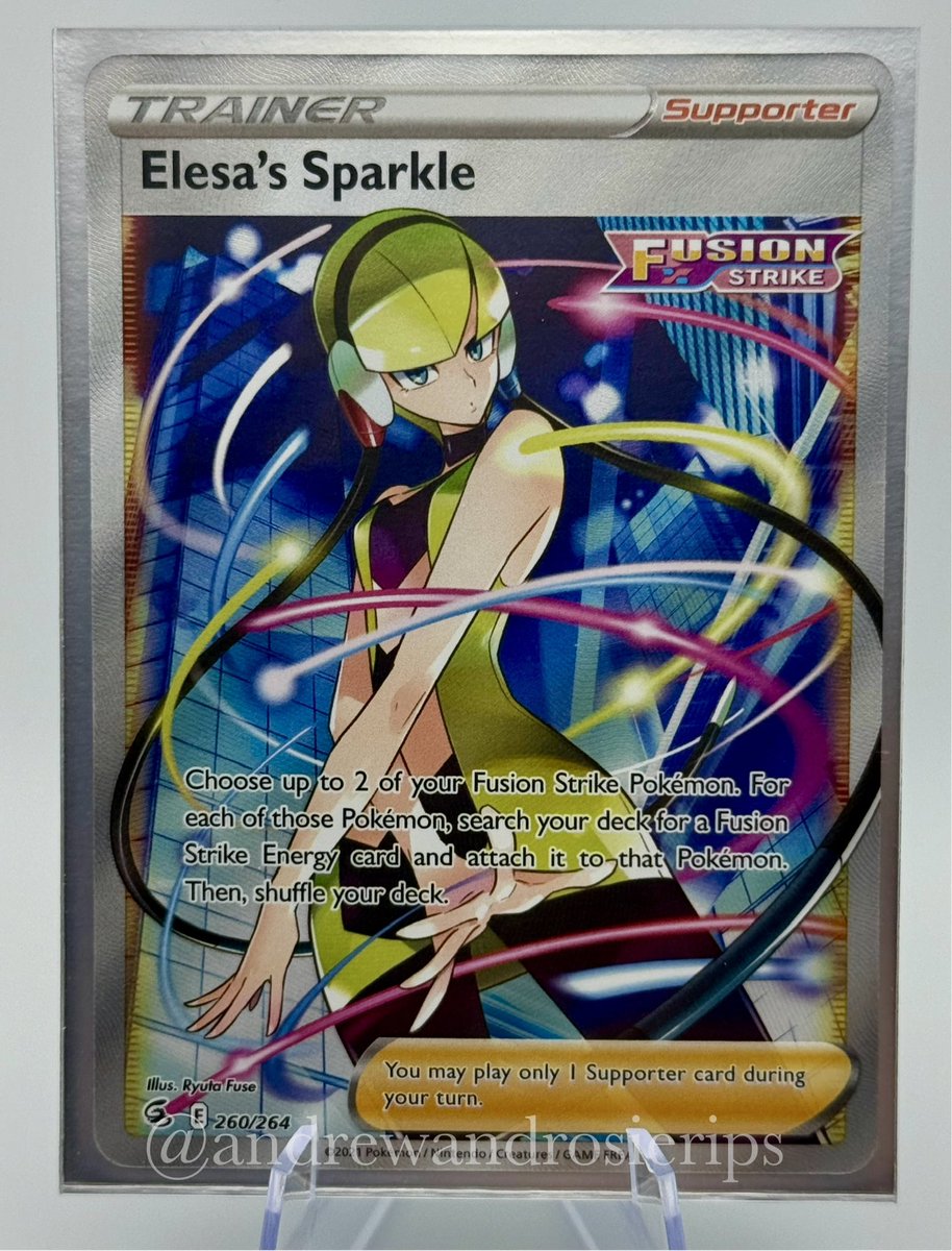 Andrewdeeeeee's tweet image. 🚨 ONE FULL ART TRAINER CARD TO RULE THEM ALL! 😎 Which Pokémon legend are YOU keeping in your deck? Drop your pick below! #RosieRips #PokemonShowdown