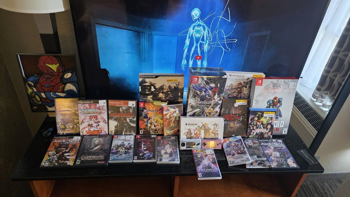 CosmicGaming91's tweet image. Here&apos;s the full spoils from classic game fest. It was a great birthday trip and a really good time. Thank to everyone who wished me happy birthday as well.