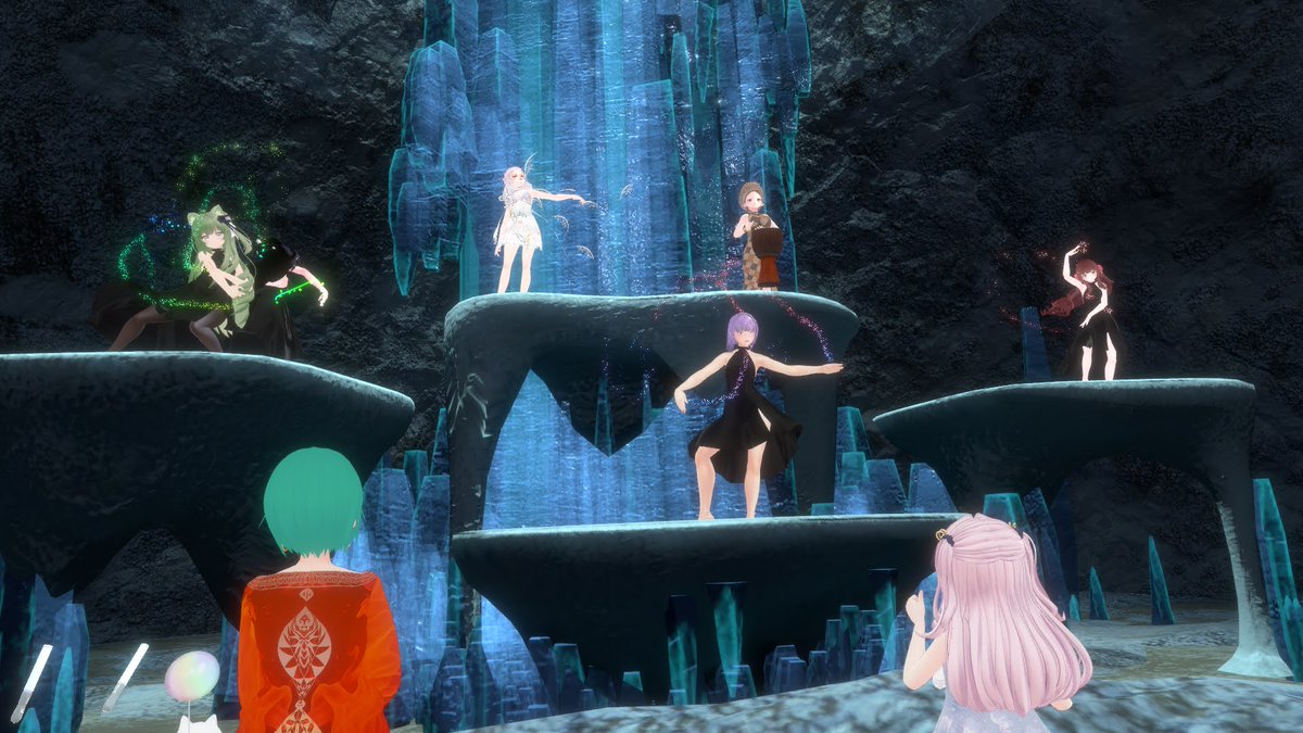 Hitoha_ks's tweet image. きのうは素晴らしいイベントを #VRChat で観させてもらいました。
声楽とタイコとダンスとワールド。すべてが合わさった引き込まれる時間でした。
みなさん、ありがとうございました☺️
#RHYTHMICROOTS