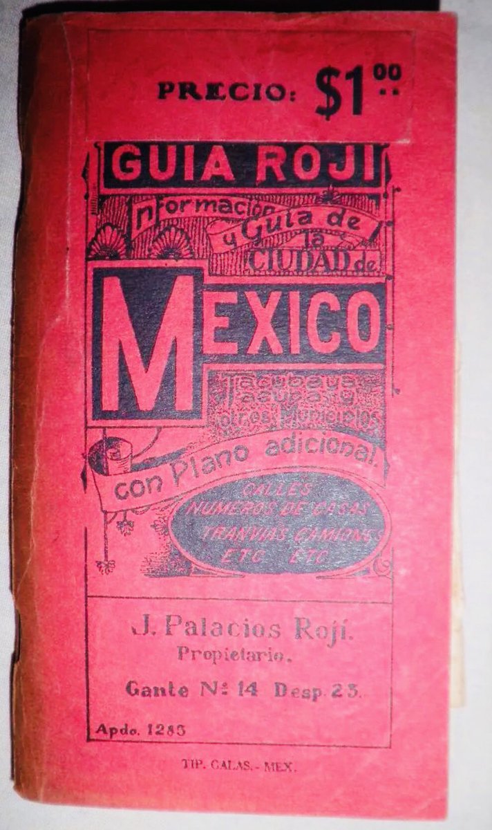 LizbethCaro07's tweet photo. El Google Maps de la Ciudad de México del año 1928. La primera edición original. https://t.co/TPuOWlnQP9