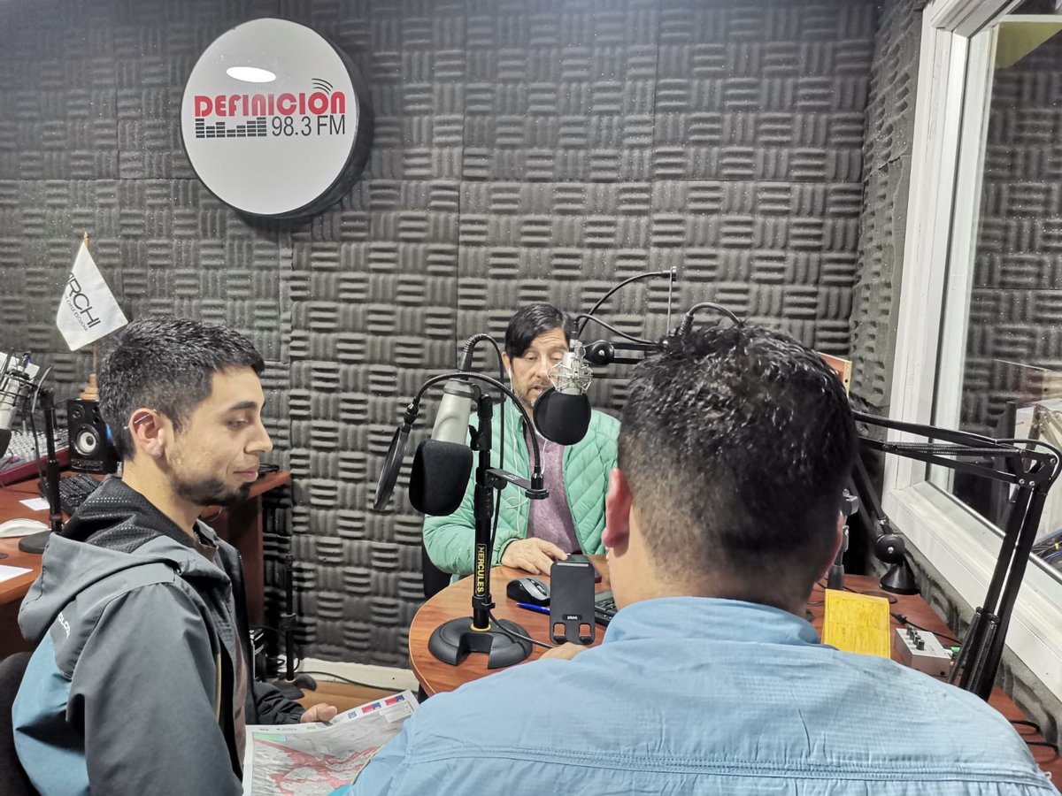 CperezSotelo's tweet image. Agradecemos a @definicionfm por el espacio de difusión del simulacro de remoción en masa a realizar el 7 de agosto en la comuna de #Taltal , organizado por @Senapred y la importante colaboración de @Adapta_Clima