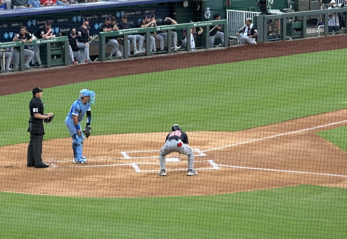 A great summer night for baseball.  Go <a href="/Royals/">Kansas City Royals</a>
