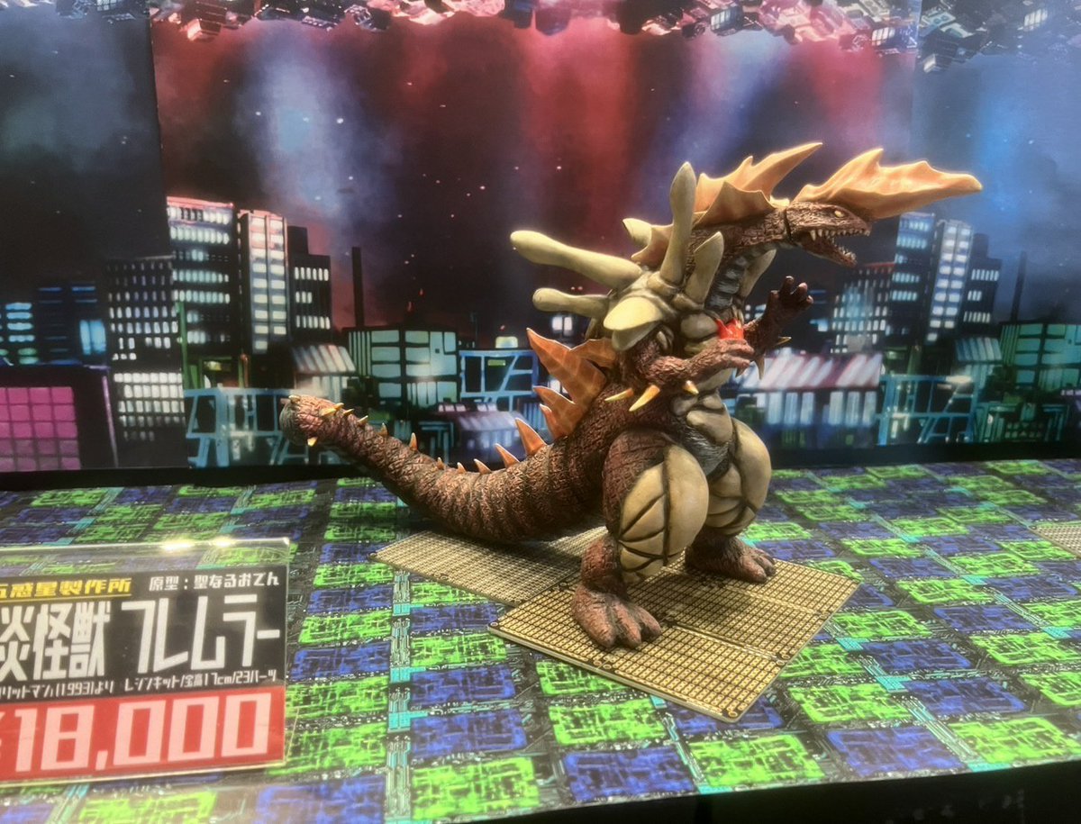 E*9様 ガラダマモンスター ワンフェス　2025 夏　ガラモン　獣志道　ガレキ ワンフェスお疲れ様でした！ 今回のワンフェスも完売で終える