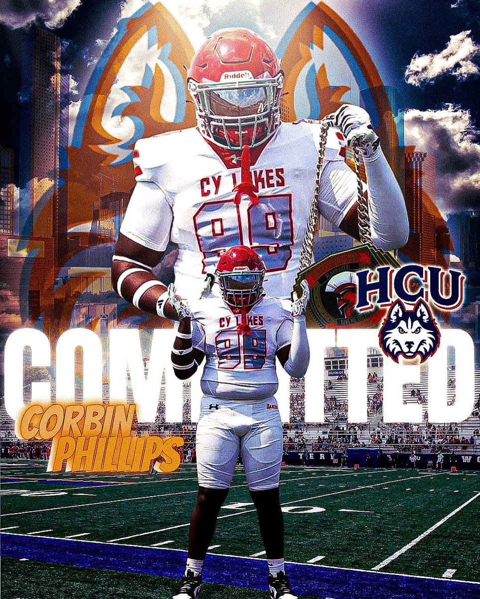 Corbin Phillips DL ‘26 TX 6A (@corbinphil19) on Twitter photo Dreams to Reality…100% Committed <a href="/HCUFootball/">HCU Football</a> #DawgsUp #TheStandard💙🧡
Let’s work! <a href="/HCUCoachBachtel/">Coach Jason Bachtel</a> <a href="/M__McMillan/">Coach McMillan</a> <a href="/coachwilkerson/">Zach Wilkerson</a>
<a href="/CyLakes_FB/">Cypress Lakes FB</a> <a href="/CoachCarter_19/">Tyrone Carter M.Ed</a> <a href="/CoachTryon/">Michael Tryon Jr.</a> <a href="/CoachRickMunne/">Rick Munne</a> <a href="/CoachKober120/">Coach Kober... E.T.G.</a> #WAWG
<a href="/CoachBigBrown/">Larry Brown</a> Dreams to Reality…100% Committed <a href="/HCUFootball/">HCU Football</a> #DawgsUp #TheStandard💙🧡
Let’s work! <a href="/HCUCoachBachtel/">Coach Jason Bachtel</a> <a href="/M__McMillan/">Coach McMillan</a> <a href="/coachwilkerson/">Zach Wilkerson</a>
<a href="/CyLakes_FB/">Cypress Lakes FB</a> <a href="/CoachCarter_19/">Tyrone Carter M.Ed</a> <a href="/CoachTryon/">Michael Tryon Jr.</a> <a href="/CoachRickMunne/">Rick Munne</a> <a href="/CoachKober120/">Coach Kober... E.T.G.</a> #WAWG
<a href="/CoachBigBrown/">Larry Brown</a>
