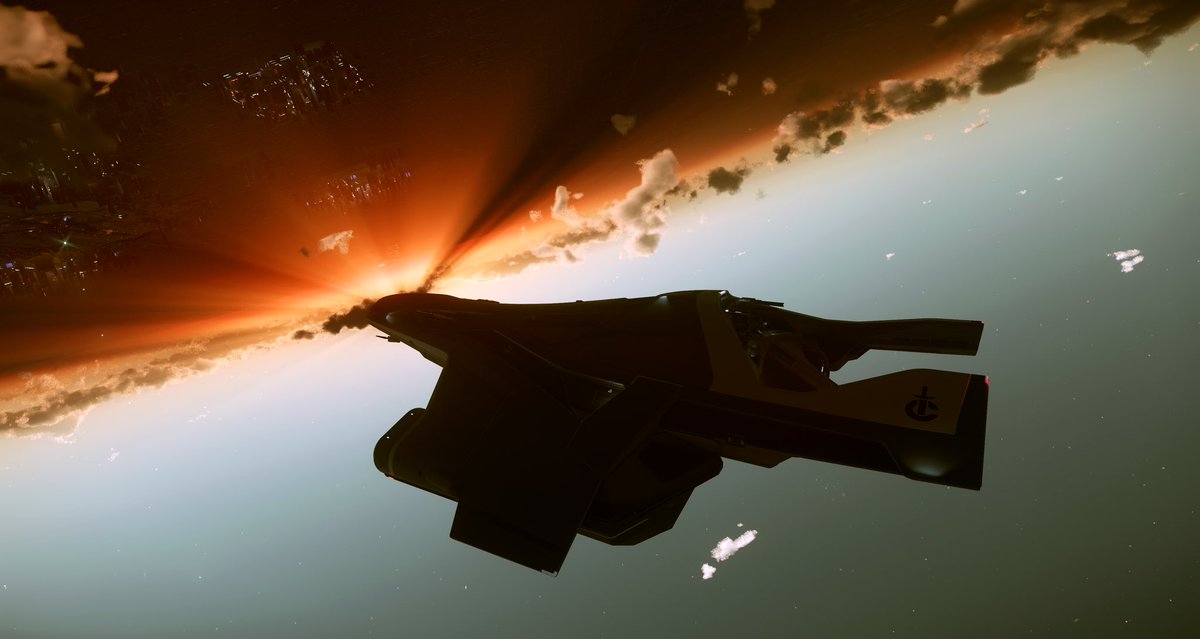 Sun kissed space ships 🚀#StarCitizen