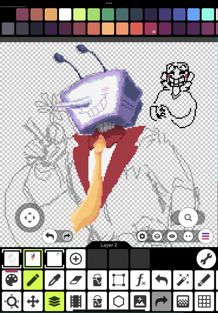 BKate52's tweet image. Wip??
This is very silly idk what im doing but its super fun
#tenna #DELTARUNE