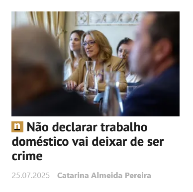 MarioEstevam3's tweet image. No anteprojeto que aprovou, o Governo acaba com a criminalização do trabalho não declarado. A criminalização inclui o trabalho doméstico e levou a uma expressiva subida na declaração de trabalhadores domésticos à Segurança Social.