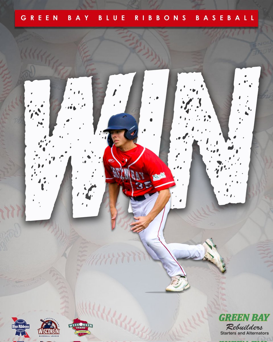 Landen Lozier belted a pair of home runs, Brady LaViolette also added a homer, and Dawson Schmidt delivered an RBI single to score Bryan Gerbers as the Blue Ribbons walked off with an 11-10 win in game one on Saturday.  #blueribbonsbaseball